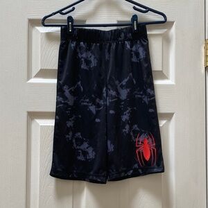 Spider-Man Black Camo Shorts from Jumping Beans, Size Youth 12